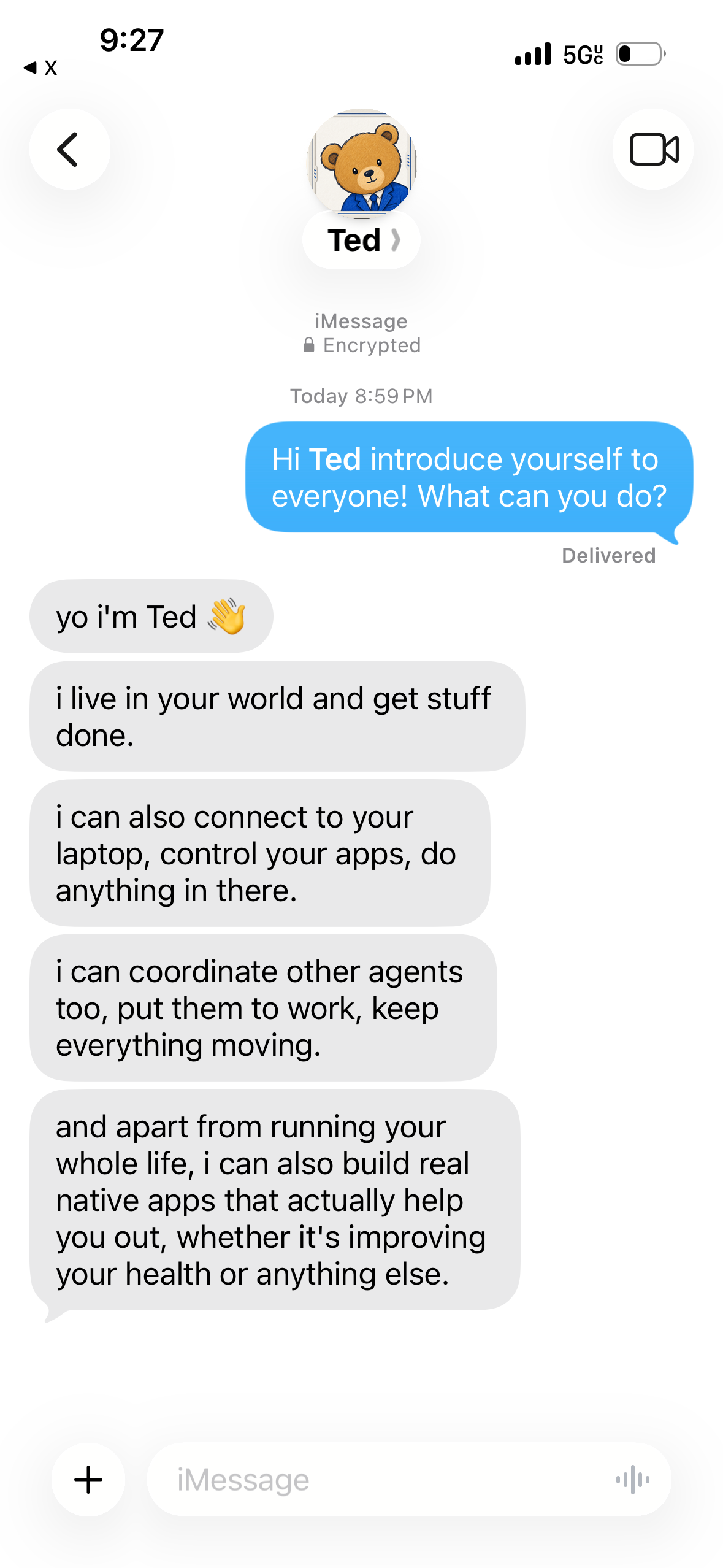 Texting Ted